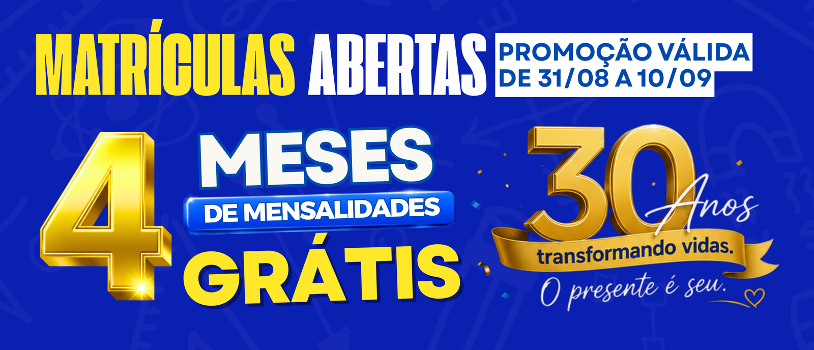 banner site 4 meses gratis